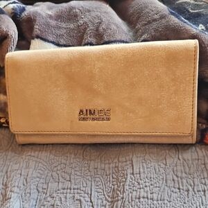 Aimee Kestenberg Beige Wallet
